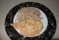 Tagliatelles  la chtaigne et aux fruits de mer Vie quotidienne de FLaure