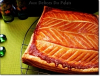 galette des rois aux pommes caramlises & crme ptissire aux dlices du palais blog de salha gteaux algriens cuisine facile gteaux orient