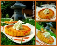 Tarte au potiron sirop d  rable et gingembre
