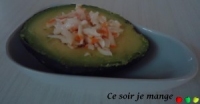 Avocat au surimi