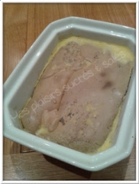 mes plaisirs sucrés & salés terrine de foie gras (cuisson en four très chaud)