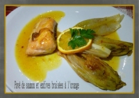 pav de saumon et endives braises  l  orange la cuisine de lilly