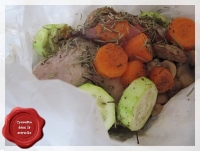 papillotes de poulet aux lgumes