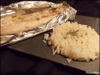 Papillotes de poisson  la tapenade aux herbes et au philadelphia