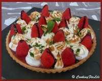 La Meringuette tarte meringuée aux fraises gariguettes