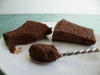 flan gteau hyperprotin au chocolat et au psyllium sans cuisson (sans sucre ni oeufs ni beurre)