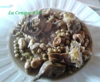 Assiette de lgumes printaniers