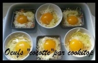 oeufs cocotte saumon fum asperges ou jambon pinards