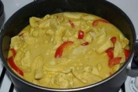 Poulet Au Curry Et A L  Ananas