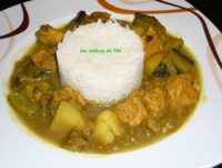 Colombo de poulet de chez Les dlices de Th