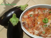 Aubergines  la parmesane