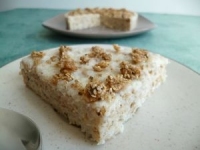 cheesecake hyperprotin aux petits suisses au chocolat blanc et au ssame