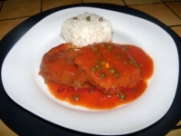 Langue de boeuf sauce piquante ou sauce ravigotte