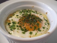 Oeufs cocotte au jambon