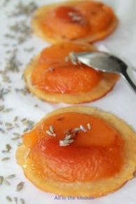 Tartelettes tatin abricot miel et lavande