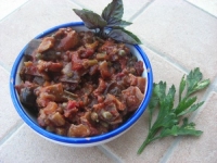 Caponata ou ratatouille sicilienne