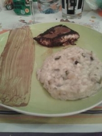 Dos de cabillaud au chocolat sauce chocolat