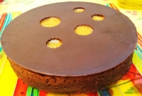 Moelleux chocolat mangue passion inspiré de Pierre Hermé et Christophe Michalak