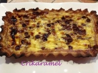 Tarte aux poires et chocolat