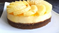 Cheesecake à l  ananas