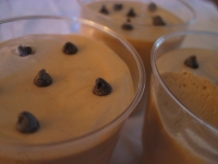 Mousse au Chocolat Blanc et Caf