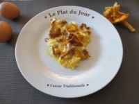 Omelette aux girolles