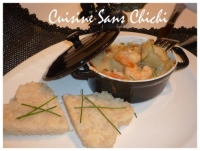 Gratine de Saint Jacques aux crevettes