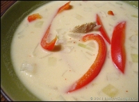 Soupe indonsienne au poulet