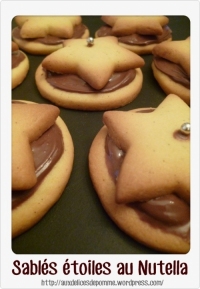 Sabls toiles au Nutella