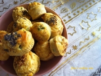 Muffins au poivron vert maïs et thon