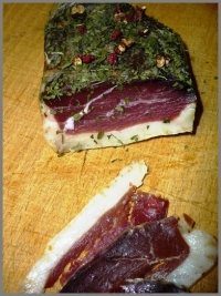 Magret de canard sch au piment d  Espelette