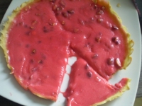 tarte aux pralines