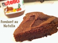 Fondant au nutella