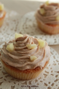 Cupcake pomme cannelle