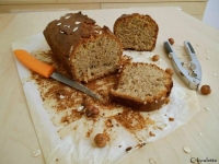 Cake  la banane & aux noisettes