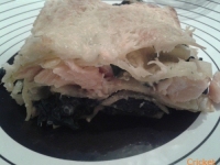 Lasagnes aux pinards et saumon