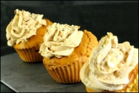 Cupcakes aux pommes et foie gras