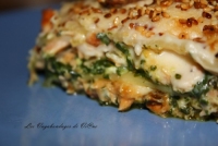 Lasagnes pinards saumon