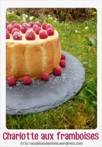 Charlotte aux framboises