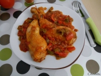 Poulet basquaise