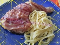 Cuisse de poulet vanill et sa couverture de poitrine sale