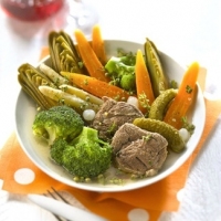 Pot au feu de printemps aux petits lgumes