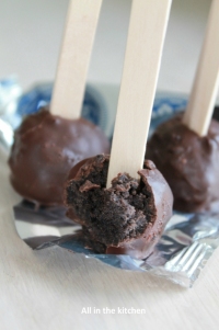 Cake pop oreo