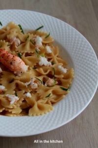 farfalle aux langoustines