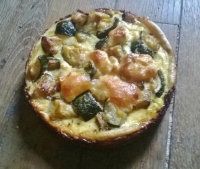 tarte aux courgettes samon chvre