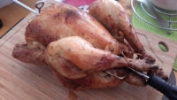 poulet au beurre en un tour de Broche