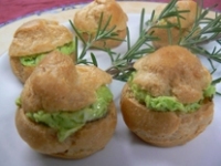 Escargots en profiteroles