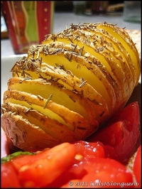 Pommes de terre Hasselback