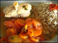 Osso bucco de lotte  la coriandre & basilic