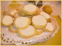 Cookies glacés au citron